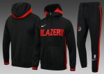 2024-25 Ensemble Portland Trail Blazers Survêtement Veste à Capuche Pantalon Jogging