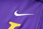 2024-25 Ensemble Los Angeles Lakers Survêtement Veste à Capuche Pantalon Jogging