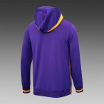 2024-25 Ensemble Los Angeles Lakers Survêtement Veste à Capuche Pantalon Jogging