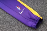 2024-25 Ensemble Los Angeles Lakers Survêtement Veste à Capuche Pantalon Jogging