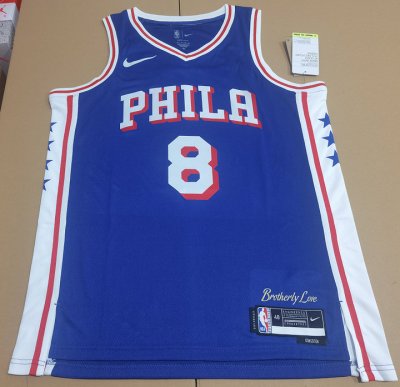 8 Maillot George Philadelphia 76ers Bleu