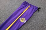 2024-25 Ensemble Los Angeles Lakers Survêtement Veste à Capuche Pantalon Jogging