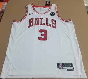 3 Maillot Giddey Chicago Bulls Blanc