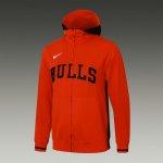 2024-25 Ensemble Chicago Bulls Survêtement Veste à Capuche Pantalon Jogging