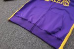 2024-25 Ensemble Los Angeles Lakers Survêtement Veste à Capuche Pantalon Jogging