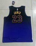 23 Maillot James Los Angeles Lakers 2024-25 City Violet