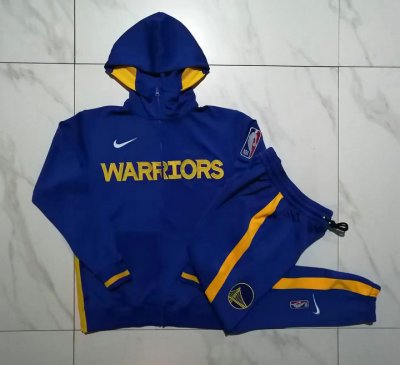 2024-25 Ensemble Golden State Warriors Survêtement Veste à Capuche Pantalon Jogging